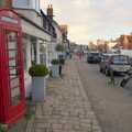 A K6 phone box on High Street, A Postcard from Marlborough and a Walk on the Herepath, Avebury, Wiltshire - 8th April 2024
