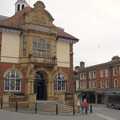 Marlborough's town hall, A Postcard from Marlborough and a Walk on the Herepath, Avebury, Wiltshire - 8th April 2024