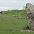 The Avebury stone circle, A Postcard from Marlborough and a Walk on the Herepath, Avebury, Wiltshire - 8th April 2024