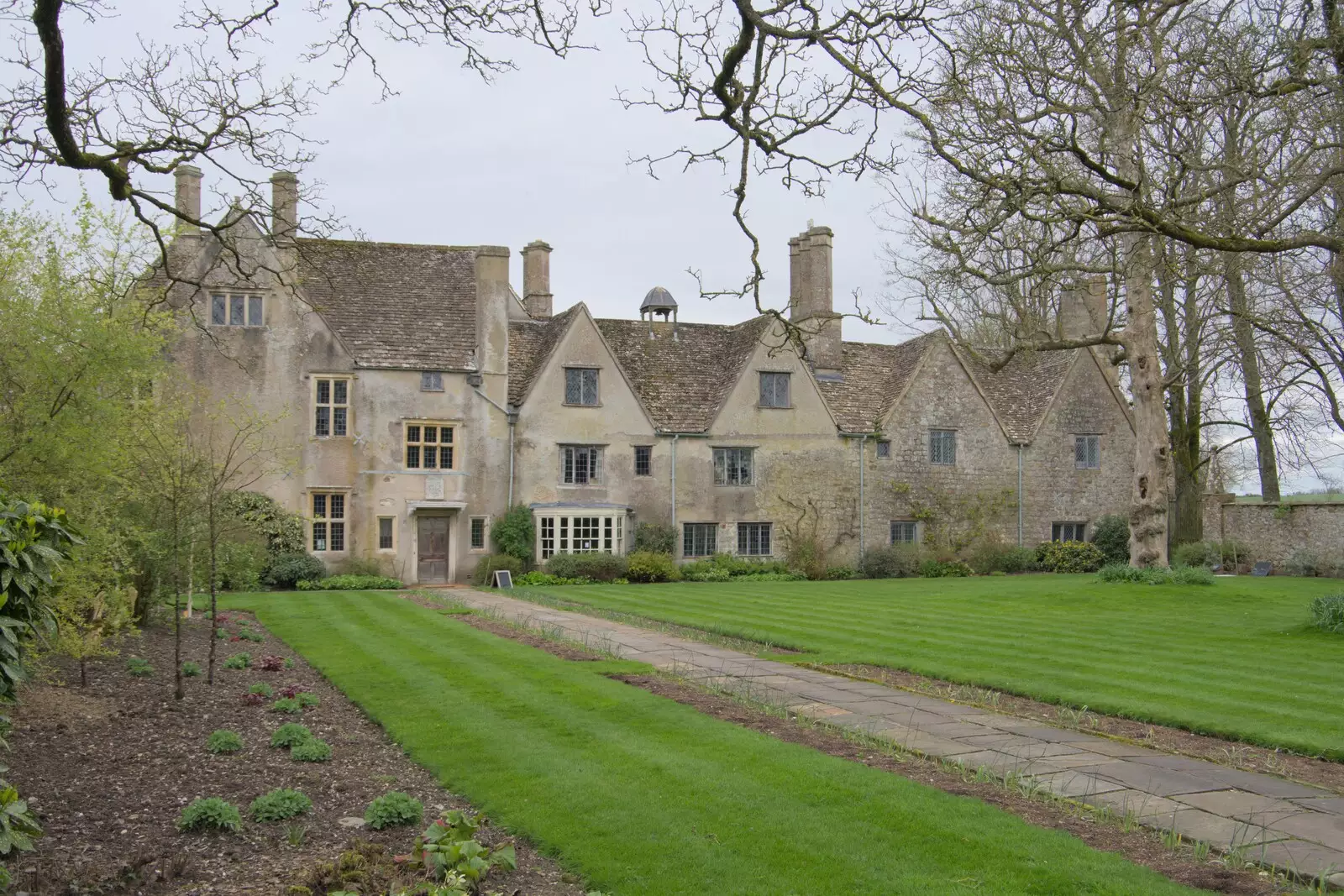 Avebury Manor, which was closed again, from A Postcard from Marlborough and a Walk on the Herepath, Avebury, Wiltshire - 8th April 2024
