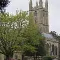 A view of St. Peter's church in Marlborough, A Postcard from Marlborough and a Walk on the Herepath, Avebury, Wiltshire - 8th April 2024