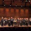The Suffolk Youth Wind Orchestra take a bow, The Suffolk Youth Wind Orchestra at Snape Maltings, Suffolk - 10th April 2024