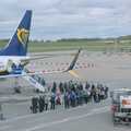 Ryanair loves just moving the queues around, A Couple of Days in Dublin, Ireland - 12th April 2024