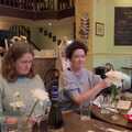 Isobel and Evelyn in Sunshine Café, A Couple of Days in Dublin, Ireland - 12th April 2024