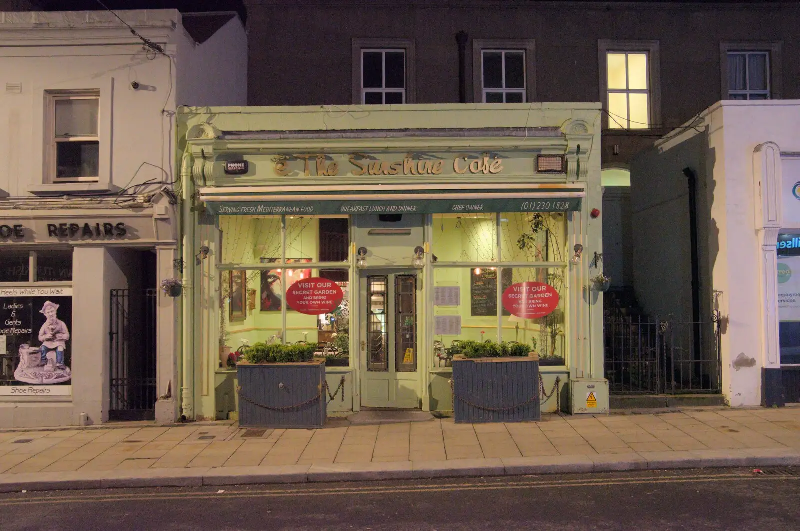 The Sunshine Café on George's Street Lower, from A Couple of Days in Dublin, Ireland - 12th April 2024