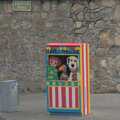 A painted street-side cabinet, A Couple of Days in Dublin, Ireland - 12th April 2024