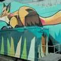 A big painted fox near Grand Canal Dock, A Couple of Days in Dublin, Ireland - 12th April 2024