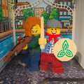 Giant Lego characters , A Couple of Days in Dublin, Ireland - 12th April 2024