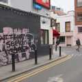 Attention-seeking gobshite graffiti, A Couple of Days in Dublin, Ireland - 12th April 2024