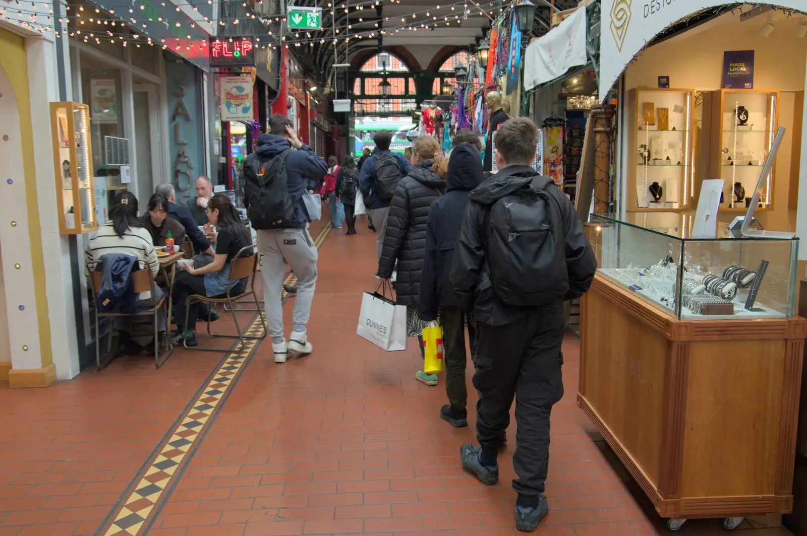 In George's Street Arcade, from A Couple of Days in Dublin, Ireland - 12th April 2024