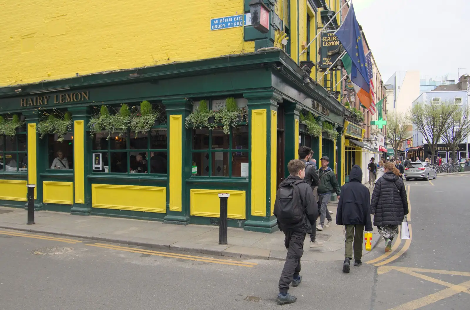 The amusingly-named Hairy Lemon on Drury Street, from A Couple of Days in Dublin, Ireland - 12th April 2024