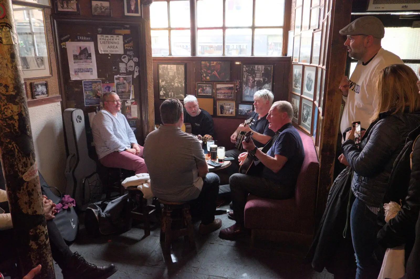 The scene on O'Donoghue's, from A Couple of Days in Dublin, Ireland - 12th April 2024