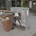 A panda on a street cabinet, A Couple of Days in Dublin, Ireland - 12th April 2024