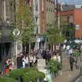 An infestation of joggers on Main Street, A Couple of Days in Dublin, Ireland - 12th April 2024