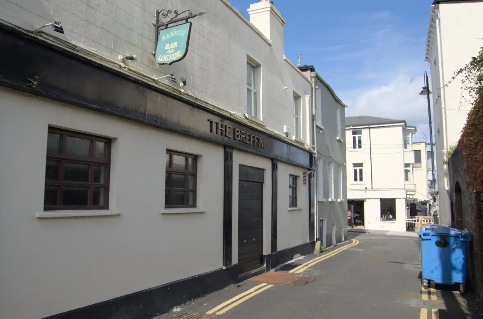 The sad remains of the Breffni on Idrone Lane, from A Couple of Days in Dublin, Ireland - 12th April 2024