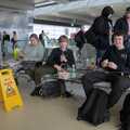 We're hanging around at a departure gate again, A Couple of Days in Dublin, Ireland - 12th April 2024
