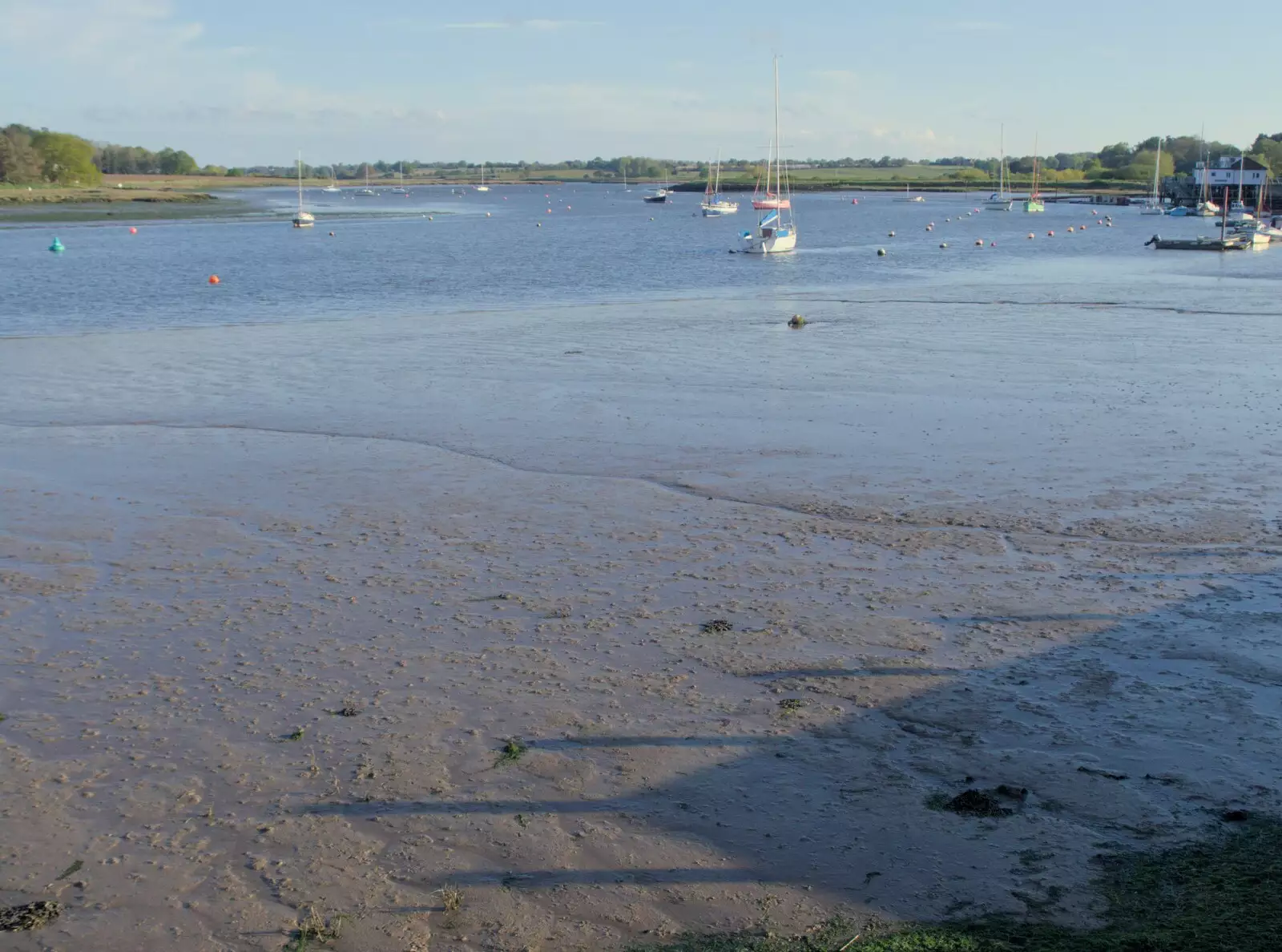 The River Deben at Woodbridge, from Visible Touch at The Riverside, Woodbridge, Suffolk - 28th April 2024