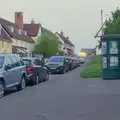 A car comes over the top of High Street, The BSCC at The Lion, Debenham, Suffolk - 2nd May 2024