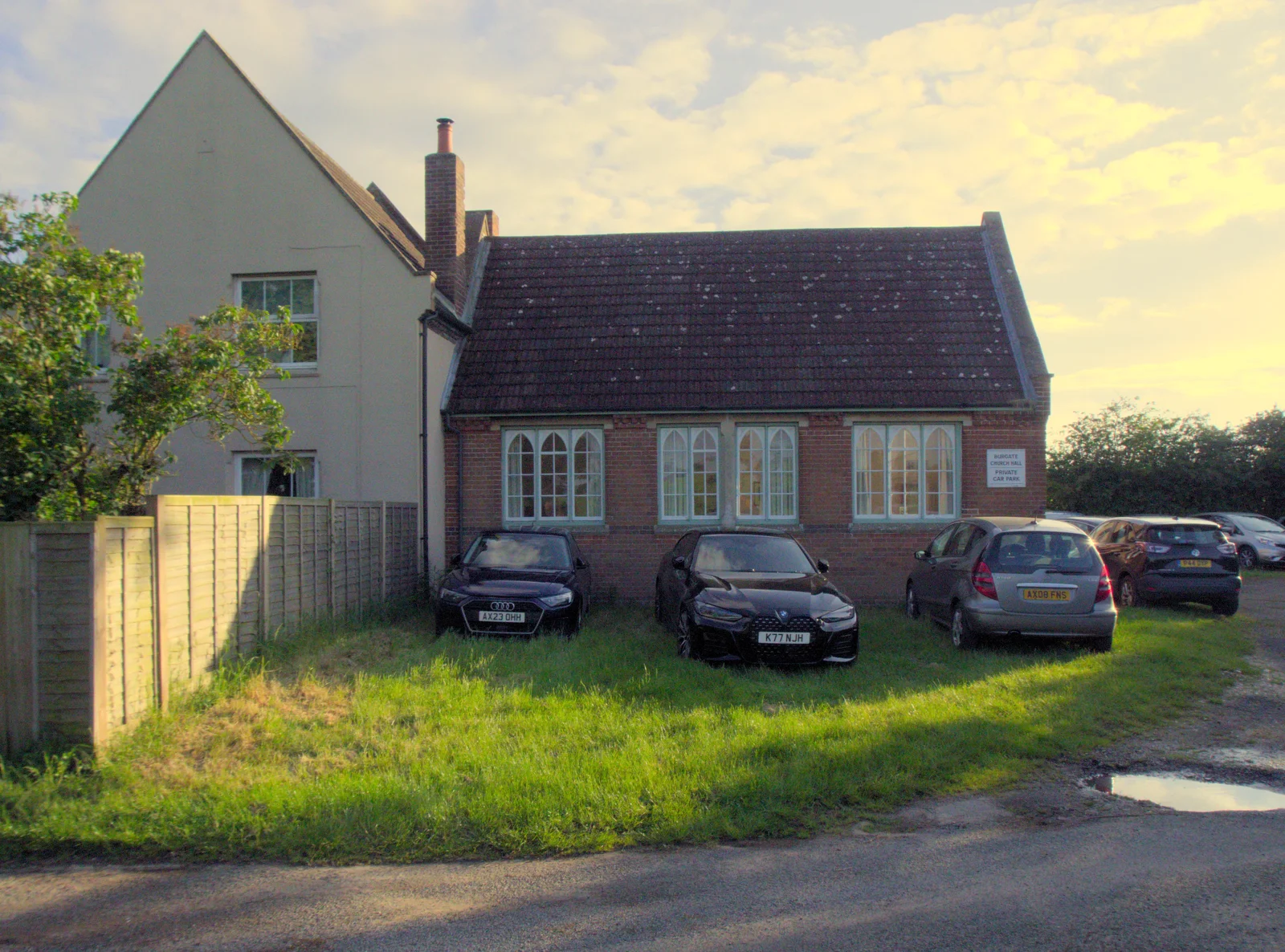 Burgate's well-hidden parish hall, from A Trip to Beccles, and the BSCC at The Greyhound, Botesdale, Suffolk - 23rd May 2024