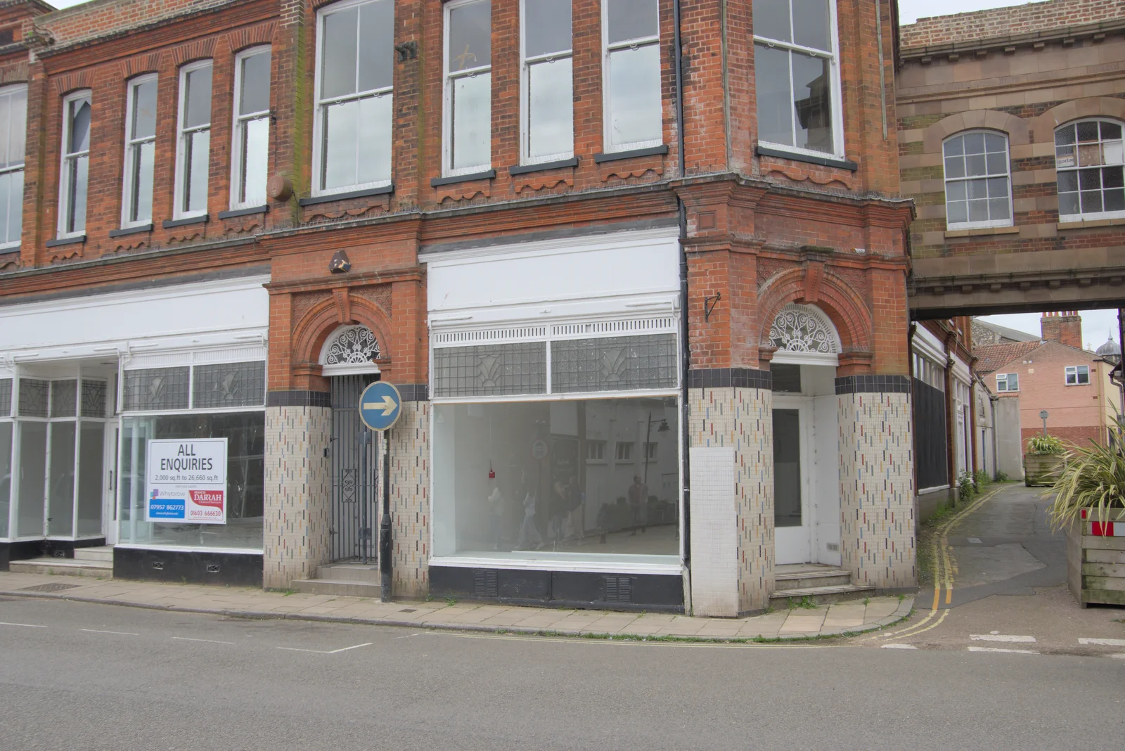 The derelict Beccles Co-op, from A Trip to Beccles, and the BSCC at The Greyhound, Botesdale, Suffolk - 23rd May 2024