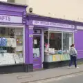 Isobel mooches past Beccles Sewing and Handicrafts, A Trip to Beccles, and the BSCC at The Greyhound, Botesdale, Suffolk - 23rd May 2024