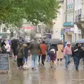 The umbrellas of Norwich, Birthday Shopping in the Rain, Norwich - 25th May 2024