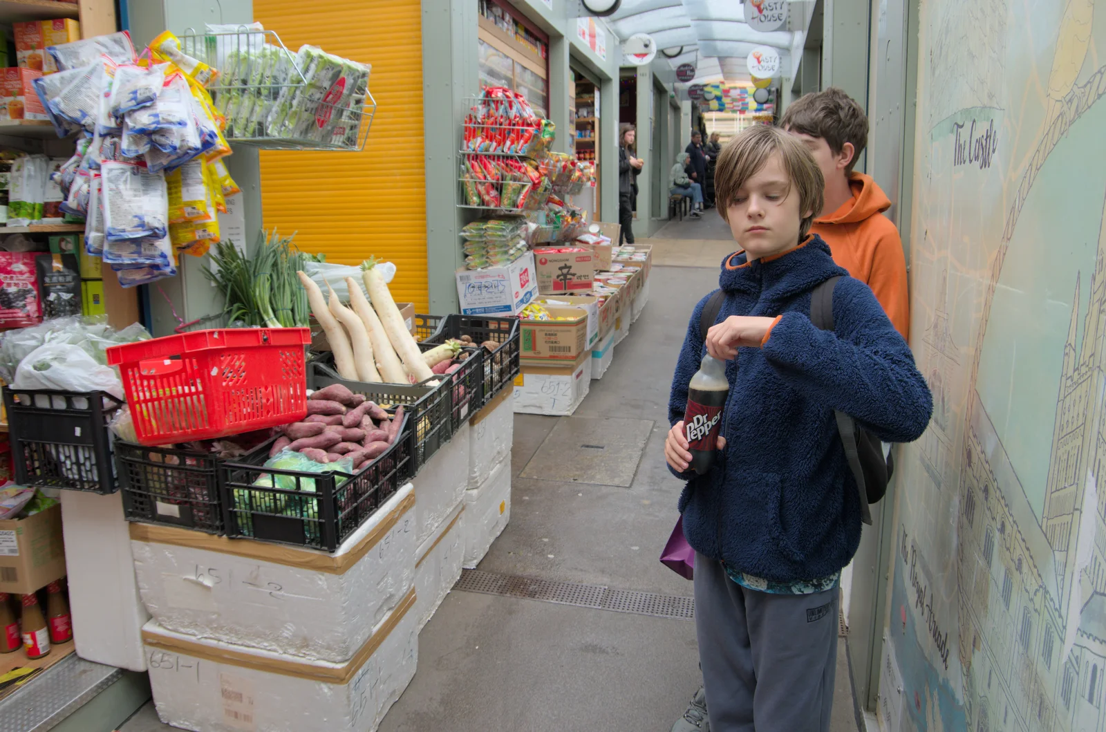 Harry's on the Dr. Pepper, from Birthday Shopping in the Rain, Norwich - 25th May 2024