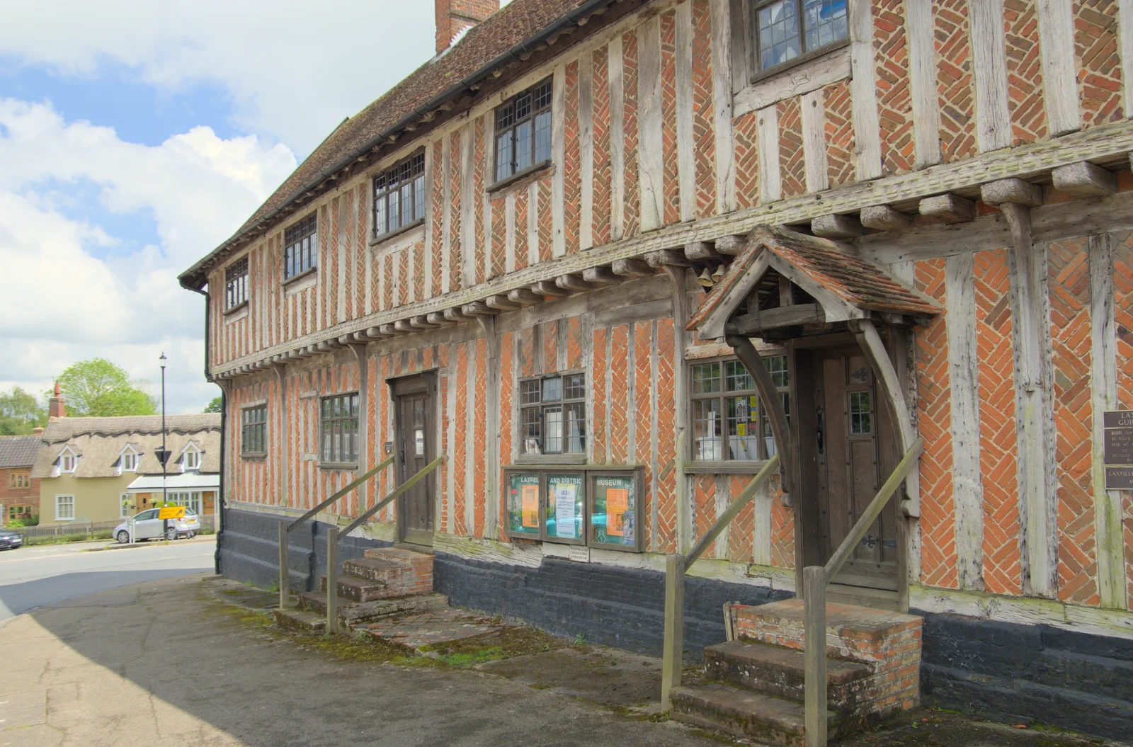 Laxfield's museum and guildhall, from LowFest at the Low House, Laxfield, Suffolk - 26th May 2024