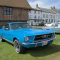 A Mustang outside the Moot Hall, Saxtead Mill, Framlingham Gala and Chips on the Beach, Aldeburgh - 27th May 2024