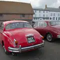 A pair of lovely old Jaguars, Saxtead Mill, Framlingham Gala and Chips on the Beach, Aldeburgh - 27th May 2024