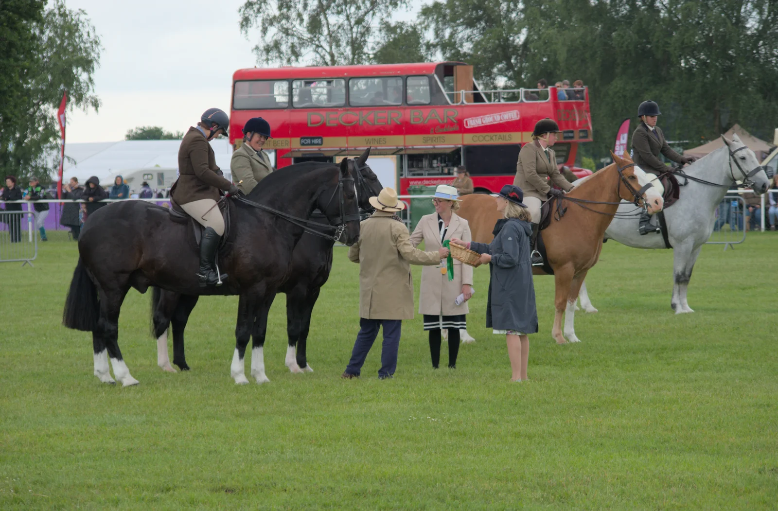 There's a presentation in the Collins ring, from Fred and the SYWO at the Suffolk Show, Trinity Park, Ipswich - 30th May 2024