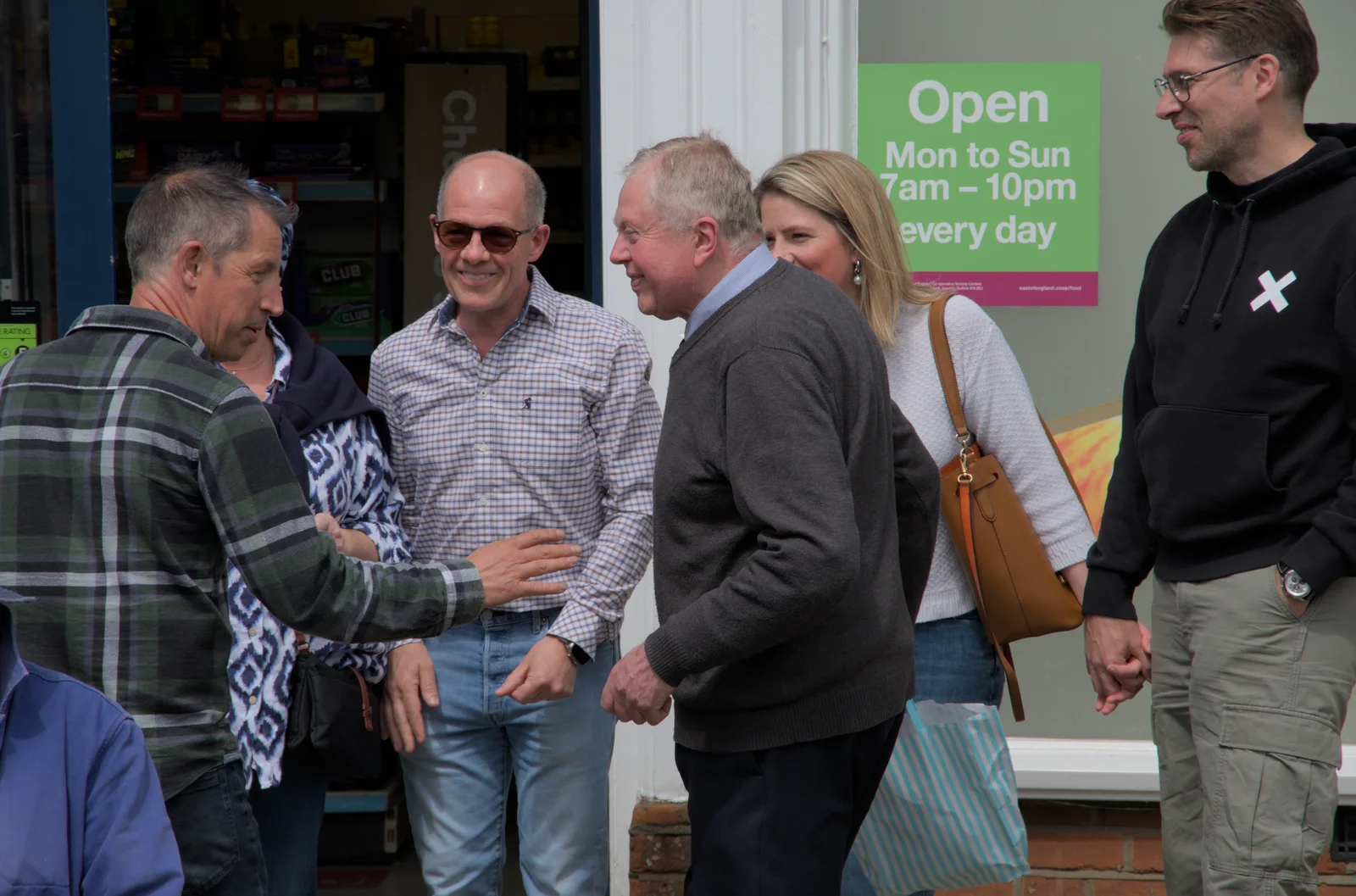 Ollie - the birthday boy - arrives, from Ollie's 70th Birthday, The Handyman, Eye, Suffolk - 1st June 2024