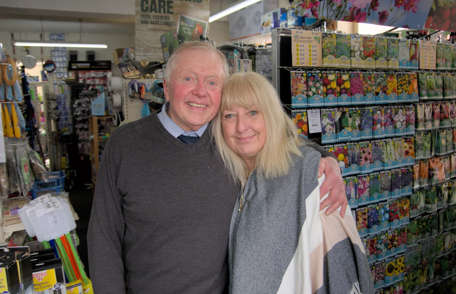 Another photo in the shop, from Ollie's 70th Birthday, The Handyman, Eye, Suffolk - 1st June 2024