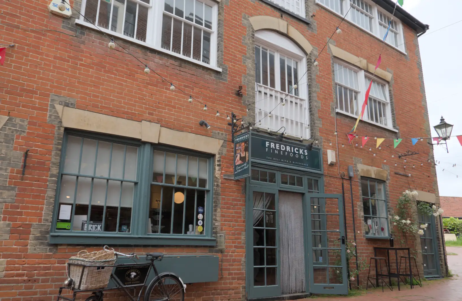 Fredrick's Fine Foods' impressive building, from A "Once" Photoshoot, Diss, Norfolk - 8th June 2024