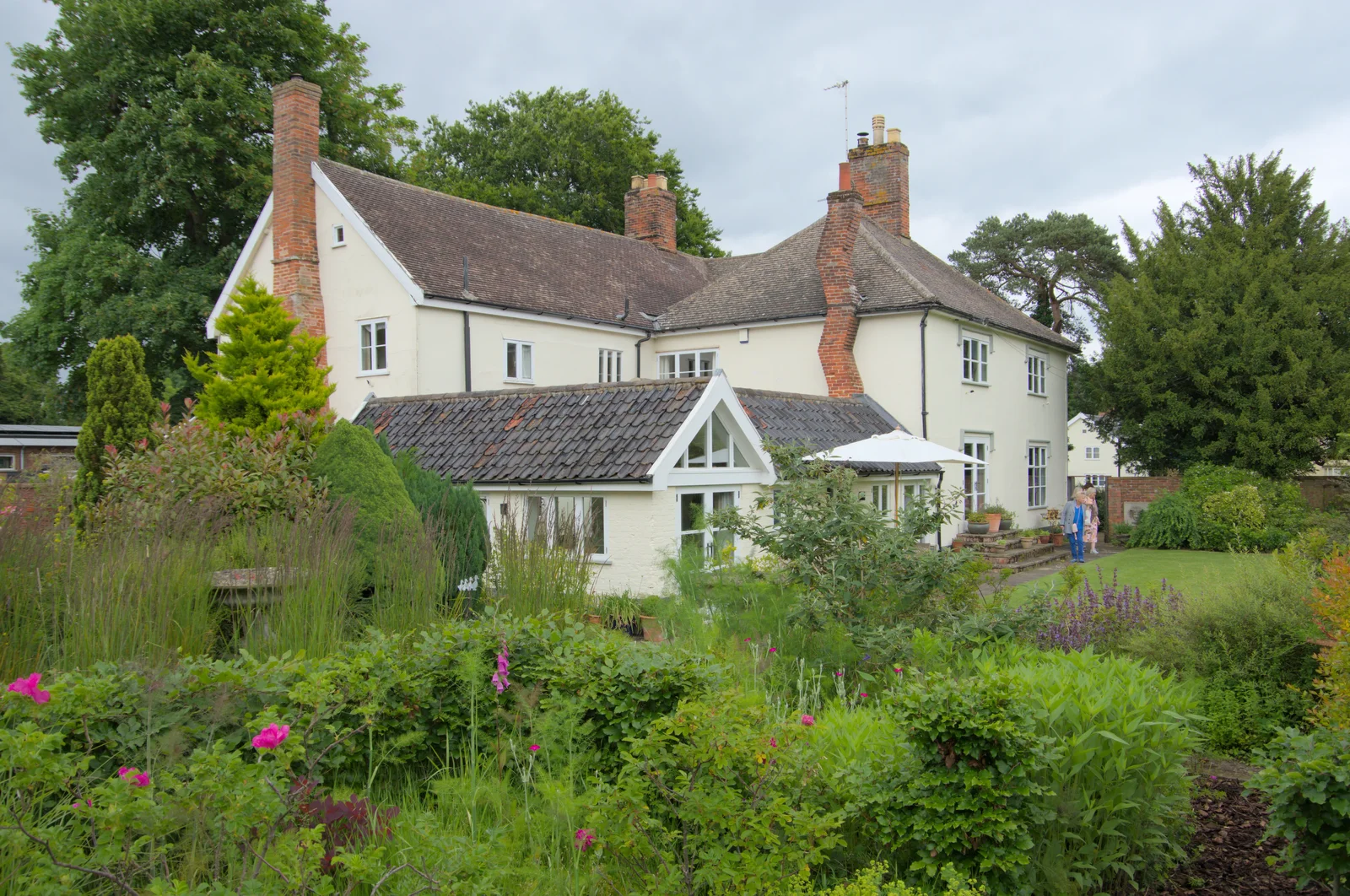 A giant house, that looks modest from the street, from Open Gardens, Eye, Suffolk - 9th June 2024