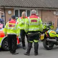 The Blood Boys hang around, The Carnival Procession, Diss, Norfolk - 16th June 2024