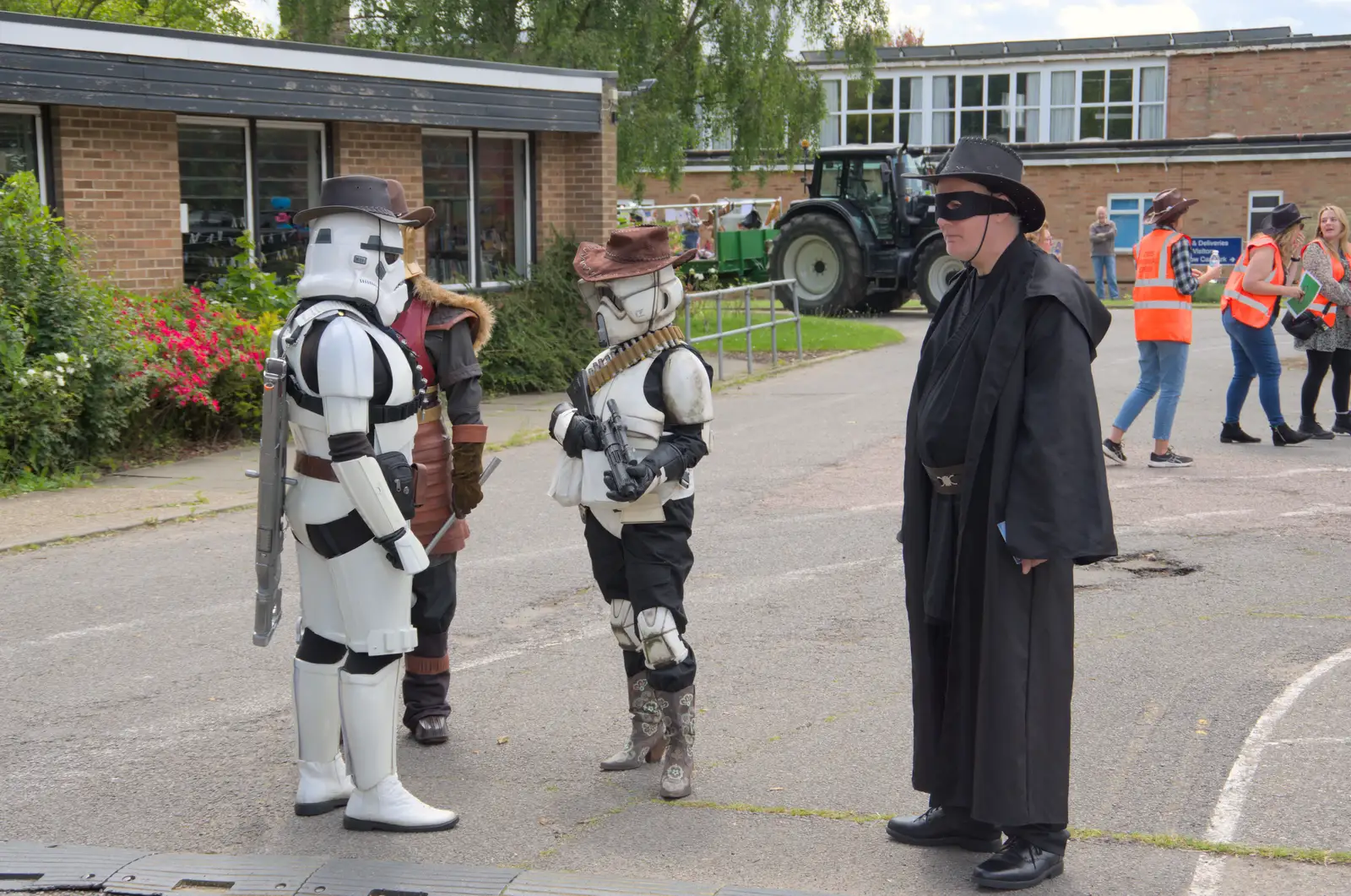 Storm Troopers and the Lone Ranger, from The Carnival Procession, Diss, Norfolk - 16th June 2024