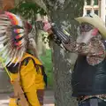 ZZ Top does a close-up photo, The Carnival Procession, Diss, Norfolk - 16th June 2024