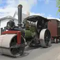 The giant steam roller rumbles past, The Carnival Procession, Diss, Norfolk - 16th June 2024