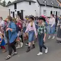 A group of cowgirls, The Carnival Procession, Diss, Norfolk - 16th June 2024