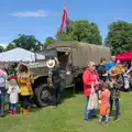 A US Army truck, The Carnival Procession, Diss, Norfolk - 16th June 2024