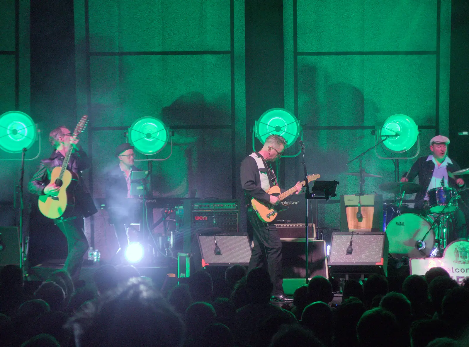 More guitar action, from Mama Afrika, and Richard Hawley at the UEA, Norwich - 16th June 2024