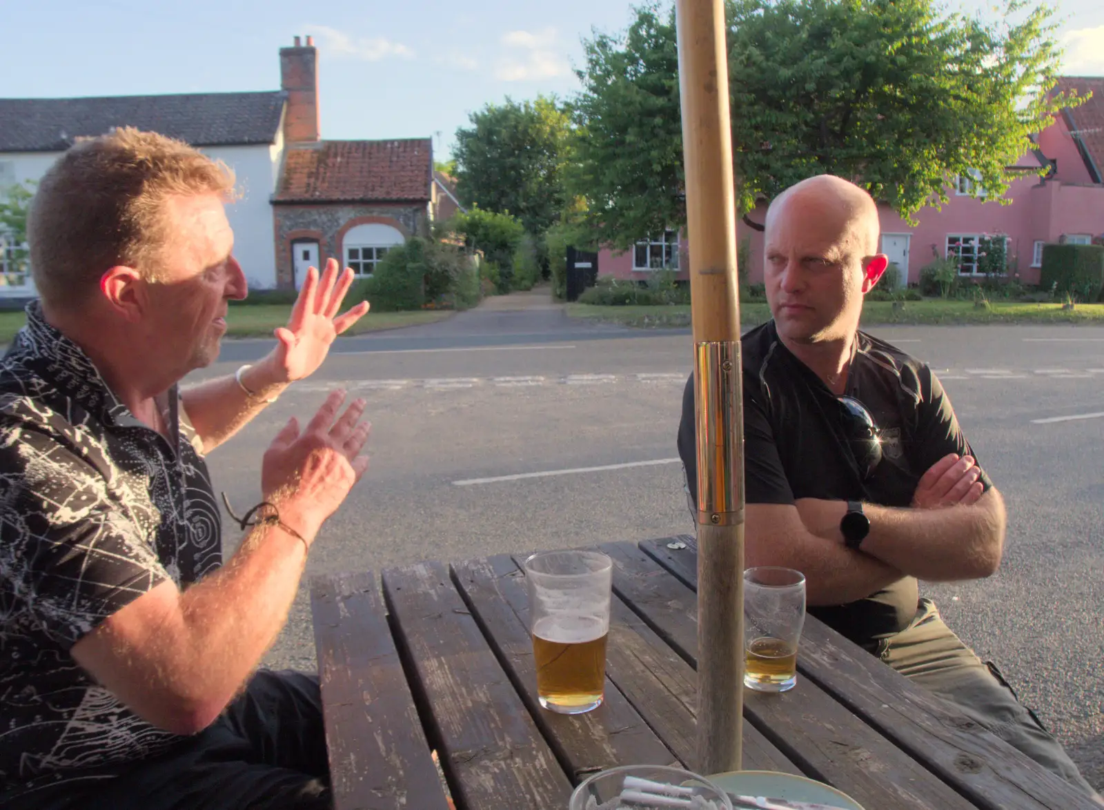 Gaz chats to Paul, from The BSCC at Redgrave, Noctilucent Clouds and a Village Hall Party, Brome - 29th June 2024