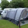 The van and its awning, Eye Karate Kamp, Southwold Harbour, Suffolk - 6th July 2024