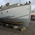 A nice clinker-built boat is restored, Eye Karate Kamp, Southwold Harbour, Suffolk - 6th July 2024