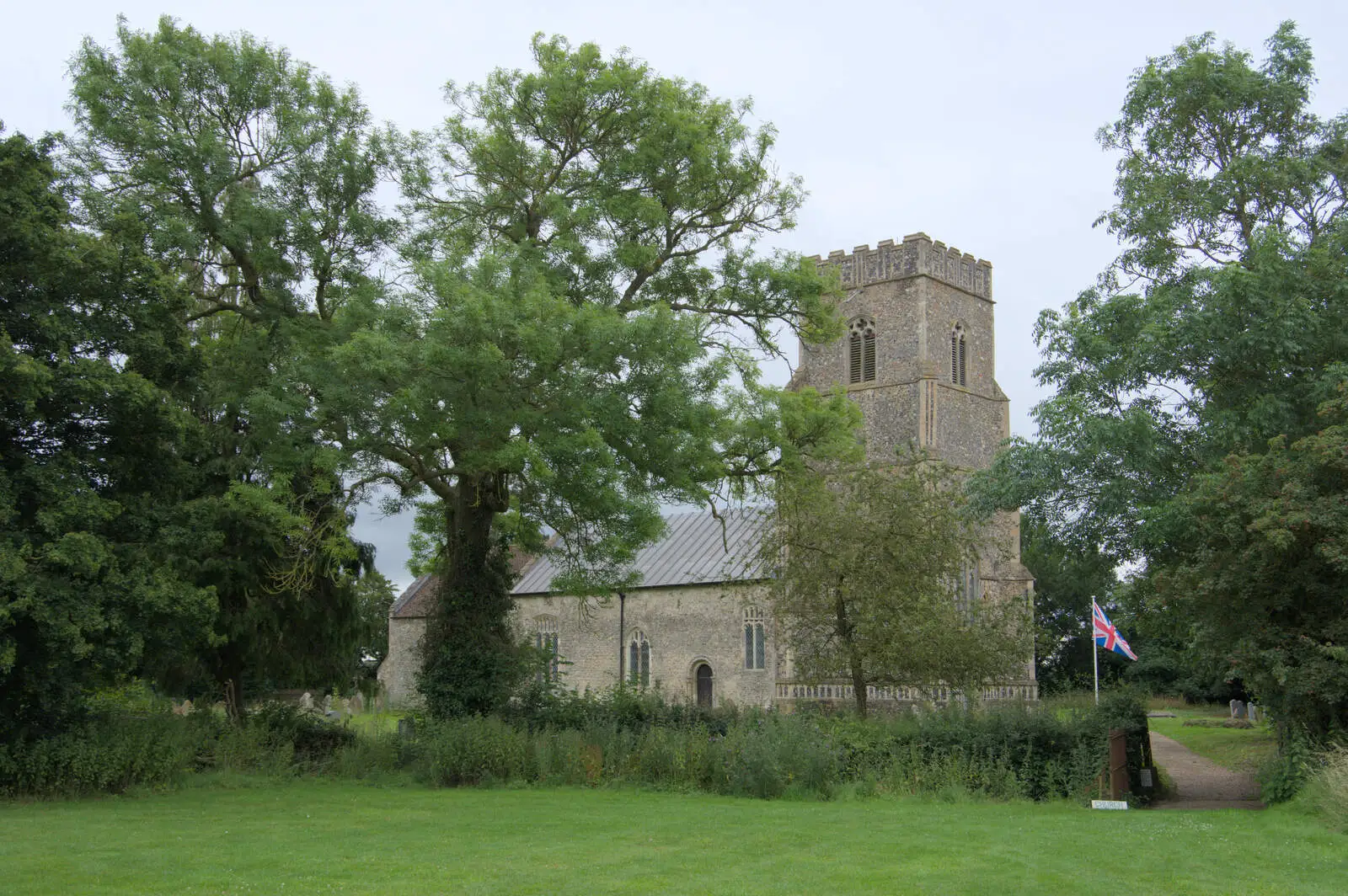 The church of St. Nicholas in Bedfield, from A Return to Bedfield and the Church of St. Nicholas, Suffolk - 11th July 2024