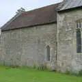 A Norman chancel wall can be seen in the extension, A Return to Bedfield and the Church of St. Nicholas, Suffolk - 11th July 2024