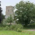 Another view of St. Nicholas, from Bedfield Hall, A Return to Bedfield and the Church of St. Nicholas, Suffolk - 11th July 2024