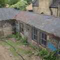 Derelict railway buildings, Back on Mill Road, North Romsey, Cambridge - 12th July 2024