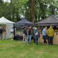 Some of the commercial stalls at the fete, The Brome and Oakley Village Fête, Brome Hall, Suffolk - 13th July 2024